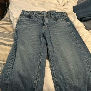 American Eagle wide leg jeans